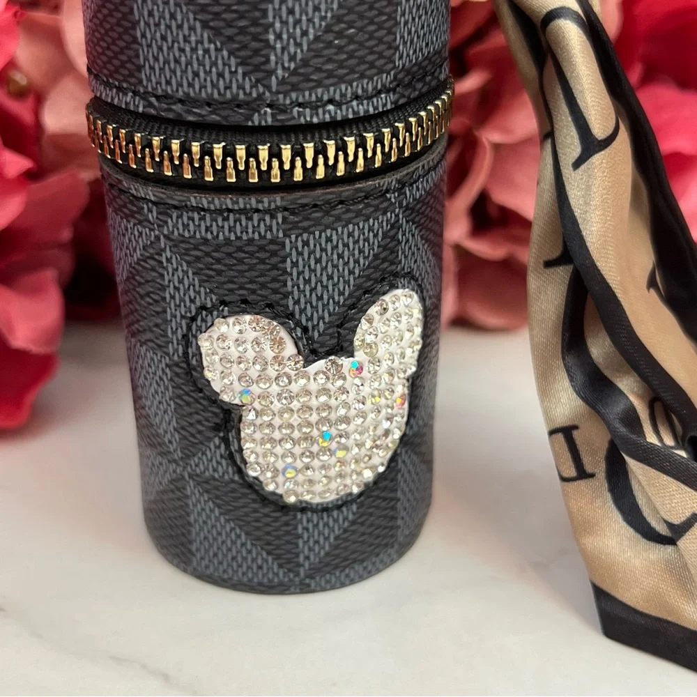 Mickey Mouse Coin Purse with Ribbon Tassel Keychain - Picture 10 of 16